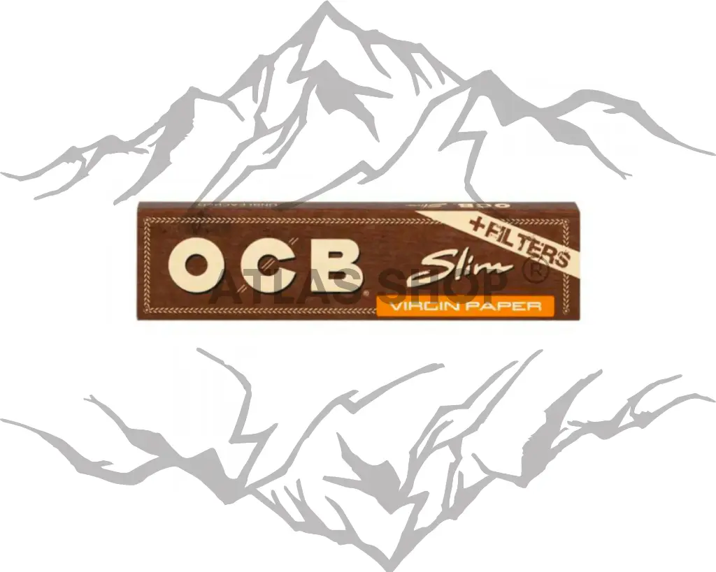 Papier OCB VIRGIN Slim + carton
