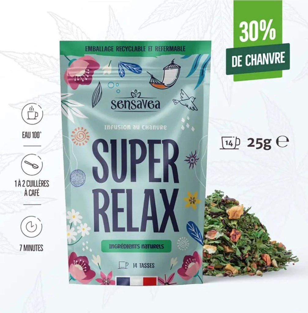 Infusion CBD SENSAVEA SUPER RELAX