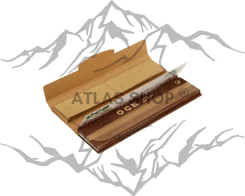 OCB VIRGIN SLIM PAPIER + KARTON